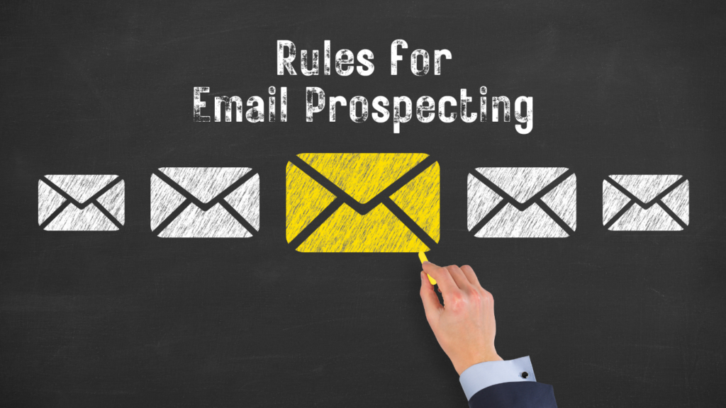Regras para prospecção de e-mail